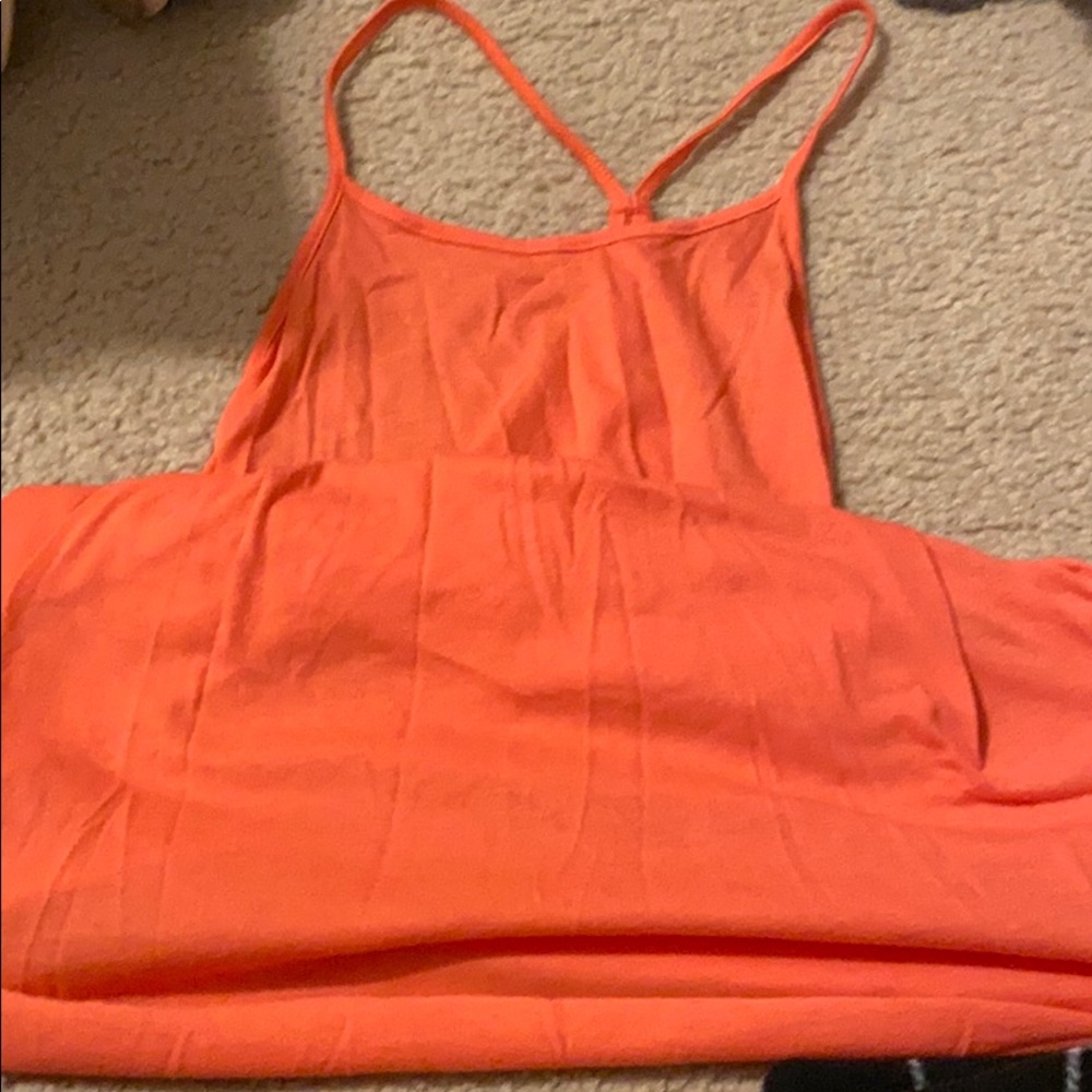 Orange Tank Top